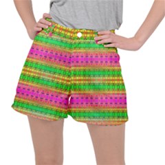 Peace And Love Ripstop Shorts by Thespacecampers