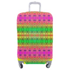 Peace And Love Luggage Cover (medium) by Thespacecampers