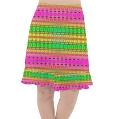 Peace And Love Fishtail Chiffon Skirt by Thespacecampers