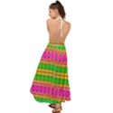 Peace And Love Backless Maxi Beach Dress View2