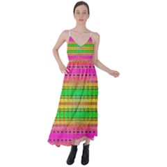 Peace And Love Tie Back Maxi Dress by Thespacecampers