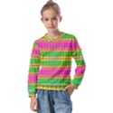 Peace And Love Kids  Long Sleeve Tee with Frill  View1