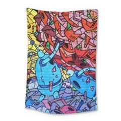 Graffiti-wall-mural-painting-arts Small Tapestry