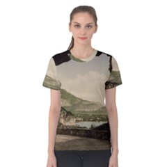 Ponale Road, Garda, Italy  Women s Cotton Tee