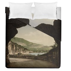 Ponale Road, Garda, Italy  Duvet Cover Double Side (queen Size) by ConteMonfrey