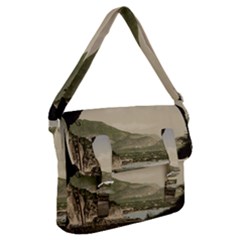 Ponale Road, Garda, Italy  Buckle Messenger Bag by ConteMonfrey