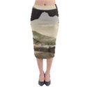 Ponale Road, Garda, Italy  Midi Pencil Skirt View1