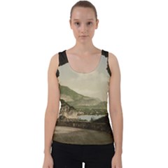 Ponale Road, Garda, Italy  Velvet Tank Top