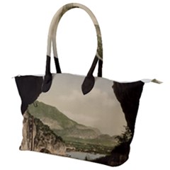 Ponale Road, Garda, Italy  Canvas Shoulder Bag