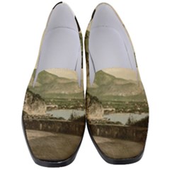 Ponale Road, Garda, Italy  Women s Classic Loafer Heels by ConteMonfrey