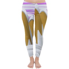 Europa Positive Thinking Mountain Classic Winter Leggings by Wegoenart