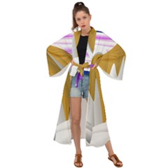 Europa Positive Thinking Mountain Maxi Kimono by Wegoenart