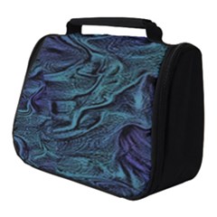 Abstract Waves Background Texture Wave Full Print Travel Pouch (small) by Wegoenart