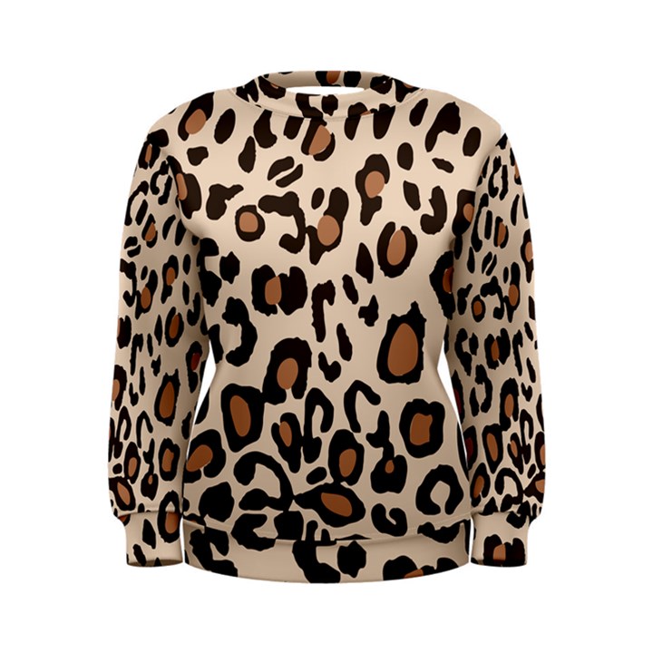 Leopard Jaguar Dots Women s Sweatshirt