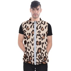 Leopard Jaguar Dots Men s Puffer Vest by ConteMonfrey