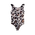 Leopard Jaguar Dots Kids  Frill Swimsuit View1