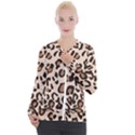 Leopard Jaguar Dots Casual Zip Up Jacket View1