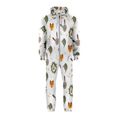 Rabbit, Lions And Nuts  Hooded Jumpsuit (kids) by ConteMonfrey