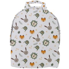 Rabbit, Lions And Nuts  Mini Full Print Backpack by ConteMonfrey