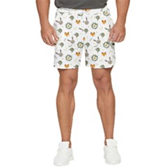 Rabbit, Lions And Nuts  Men s Runner Shorts by ConteMonfrey