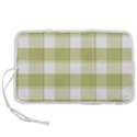 Green tea - White and green plaids Pen Storage Case (S) View1