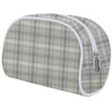 Winter gray plaids Make Up Case (Medium) View2