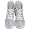 Grey Lace Decorative Ornament - Pattern 14th And 15th Century - Italy Vintage Men s Hi-Top Skate Sneakers View1