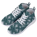 Green  Lace Decorative Ornament - Pattern 14th And 15th Century - Italy Vintage  Women s Lightweight High Top Sneakers View2