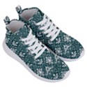 Green  Lace Decorative Ornament - Pattern 14th And 15th Century - Italy Vintage  Women s Lightweight High Top Sneakers View3