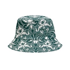 Green  Lace Decorative Ornament - Pattern 14th And 15th Century - Italy Vintage  Bucket Hat by ConteMonfrey