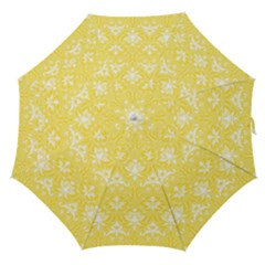 Yellow Lace Decorative Ornament - Pattern 14th And 15th Century - Italy Vintage  Straight Umbrellas by ConteMonfrey