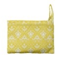 Yellow Lace Decorative Ornament - Pattern 14th And 15th Century - Italy Vintage  Premium Foldable Grocery Recycle Bag View3