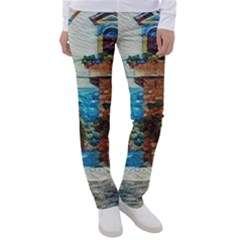 An Italian Neighborhood  Women s Casual Pants by ConteMonfrey