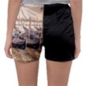 Black Several Boats - Colorful Italy  Sleepwear Shorts View2