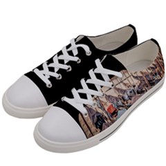 Black Several Boats - Colorful Italy  Men s Low Top Canvas Sneakers by ConteMonfrey