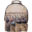 Black Several Boats - Colorful Italy  Mini Full Print Backpack View1