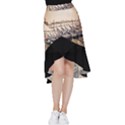 Black Several Boats - Colorful Italy  Frill Hi Low Chiffon Skirt View1