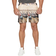 Black Several Boats - Colorful Italy  Men s Runner Shorts by ConteMonfrey