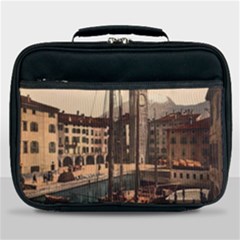  The Harbor, Riva, Lake Garda, Italy 1890-1900 Lunch Bag by ConteMonfrey