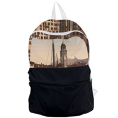  The Harbor, Riva, Lake Garda, Italy 1890-1900 Foldable Lightweight Backpack by ConteMonfrey