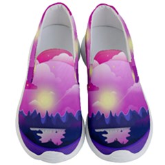 Landscape Illustration Illustrator Men s Lightweight Slip Ons by Wegoenart