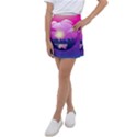 Landscape Illustration Illustrator Kids  Tennis Skirt View1