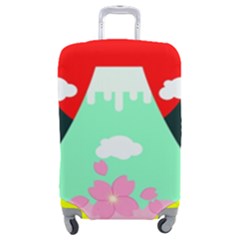 Mount Fuji Japan Landscape Volcano Luggage Cover (medium) by Wegoenart