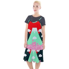 Mount Fuji Japan Landscape Volcano Camis Fishtail Dress by Wegoenart