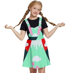 Mount Fuji Japan Landscape Volcano Kids  Apron Dress