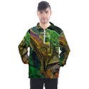 Chameleon Reptile Lizard Animal Men s Half Zip Pullover View1