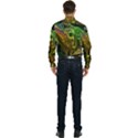 Chameleon Reptile Lizard Animal Men s Long Sleeve Pocket Shirt  View2