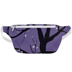 Moon Night Fantasy Dark Love Waist Bag  by Wegoenart