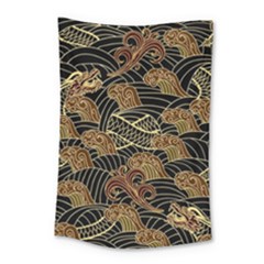 Oriental Traditional Seamless Pattern Small Tapestry by Wegoenart