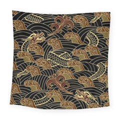 Oriental Traditional Seamless Pattern Square Tapestry (large) by Wegoenart